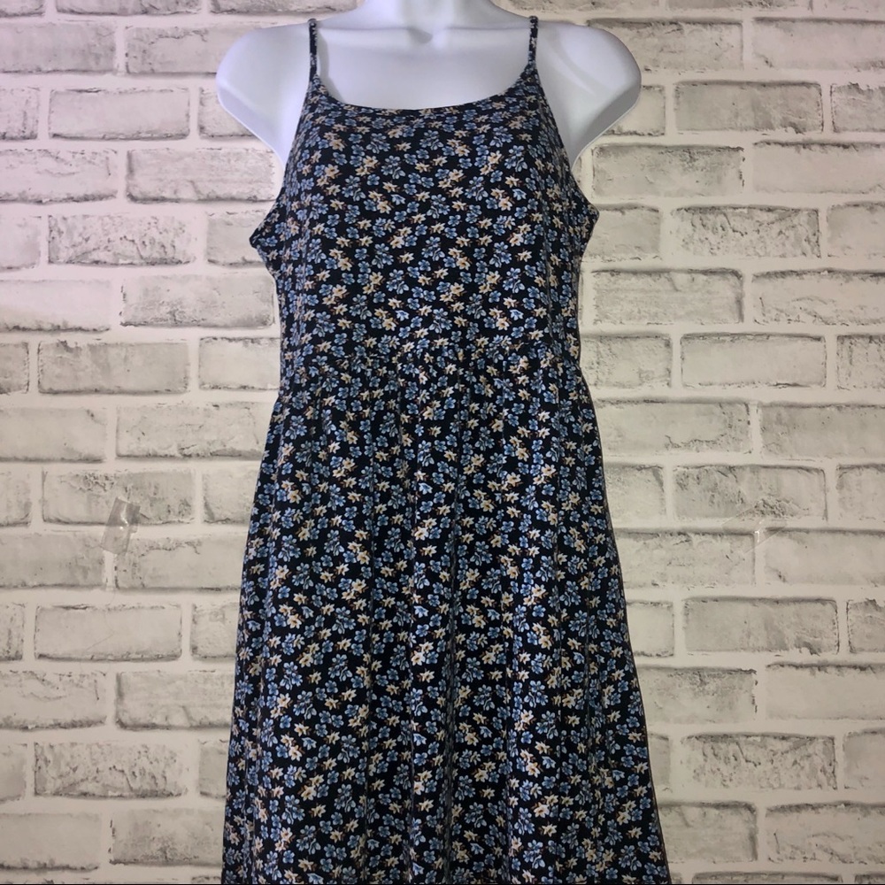 🦋Forever 21 Floral Skater Dress, Size L